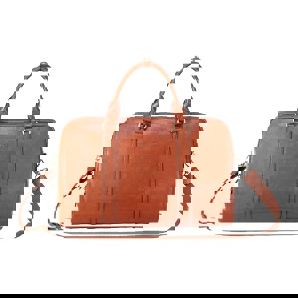 Infinity Leather Atlas - Genuine Leather Vintage Duffle Bag