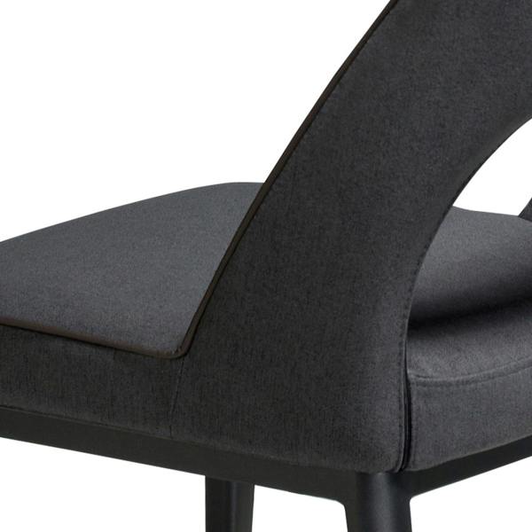 Angel Cerdá Dark Grey Fabric Chair 4023