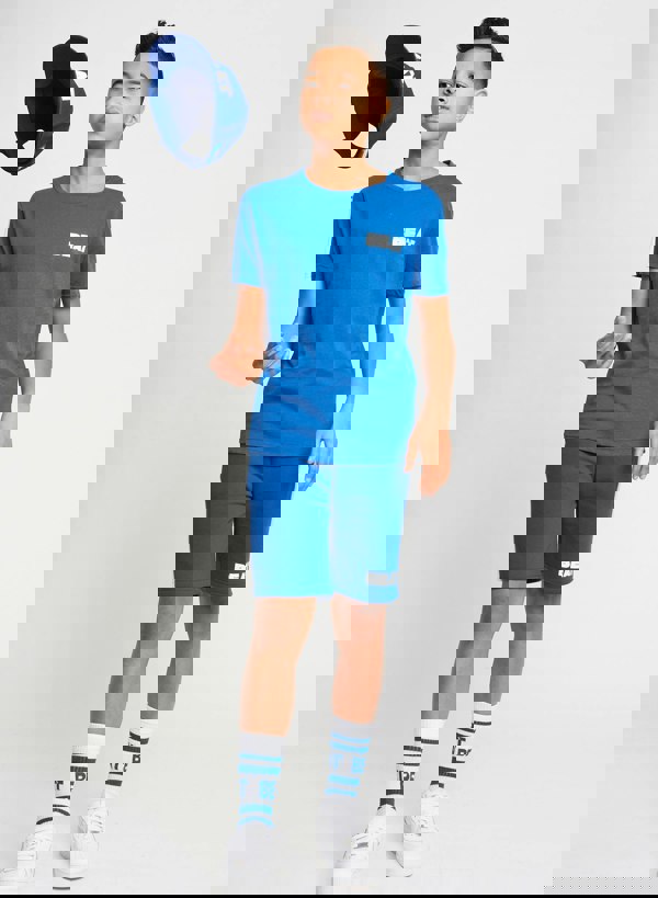 Beat Boyz Club Orbit Shorts - Cobalt/White