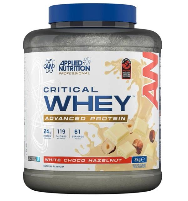 Applied Nutrition Critical Whey, White Choco Hazelnut - 2000g