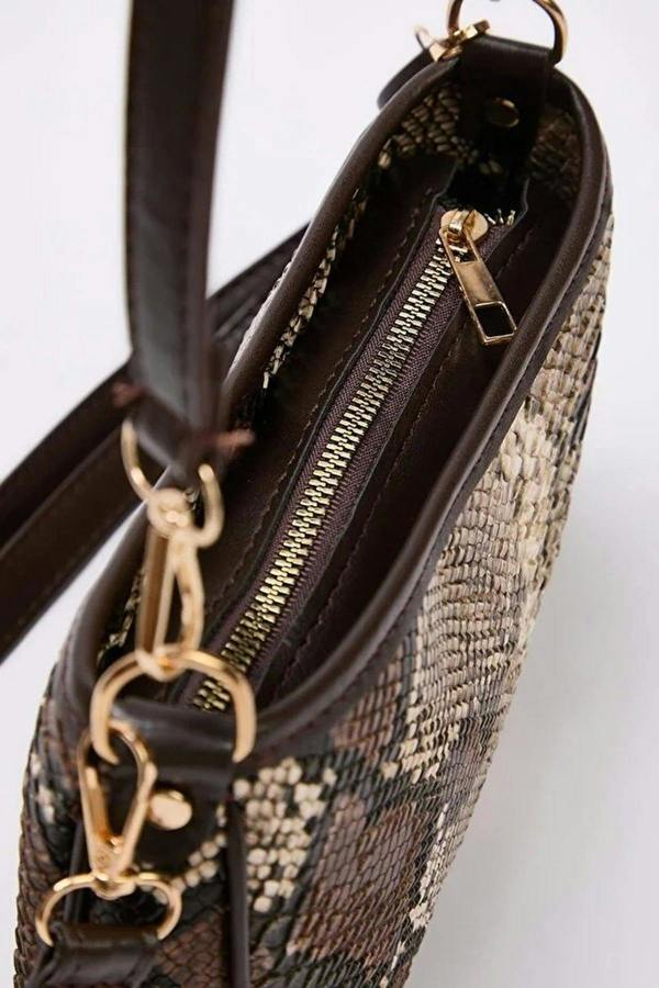 WOVCOR Snake Pattern Women's Mini City Shoulder Bag