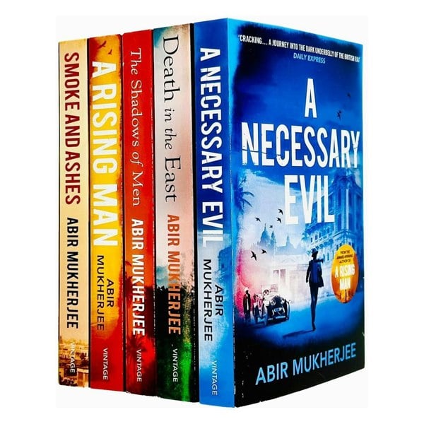 Wyndham and Banerjee Series 5 Book Set By Abir Mukherjee(A Necessary Evil, Death in the East & more