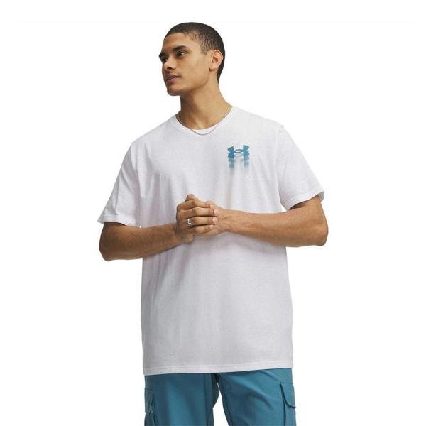 Under Armour Mens Logo T-Shirt - White - 