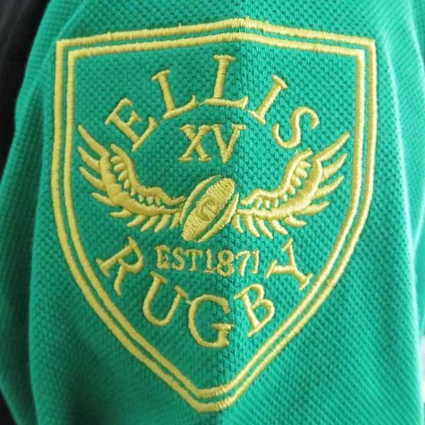 Vintage Northampton Saints Rugby Polo Shirt Ells Rugby Crest