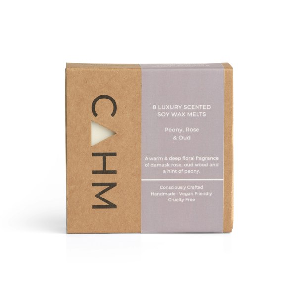 CAHM Peony, Rose & Oud Wax Melt Box