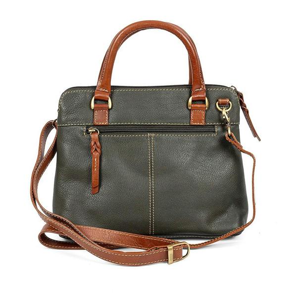 Museum Selection Autumnal Hues Leather Handbag