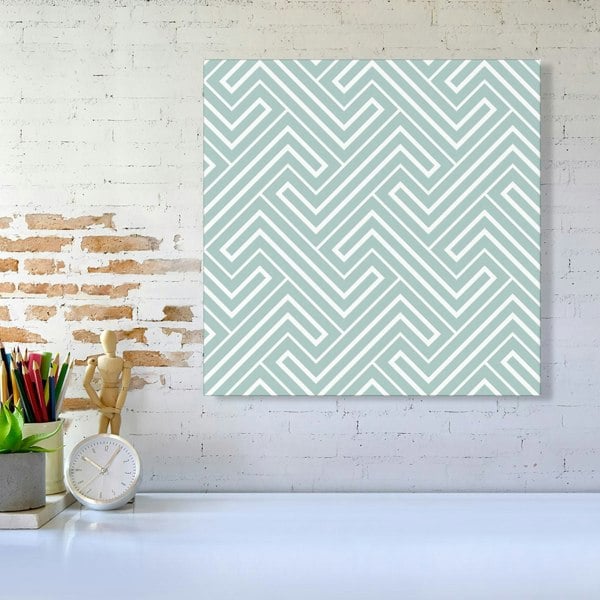 Warren Reed Geometric Modern Ornment Canvas