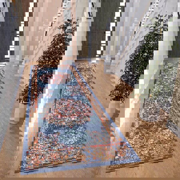 The Rugs Eastern Modern Medallion Design Rug - Stylish