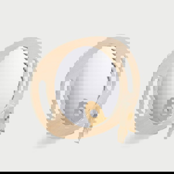 tickit Hand Held Wooden Mirror