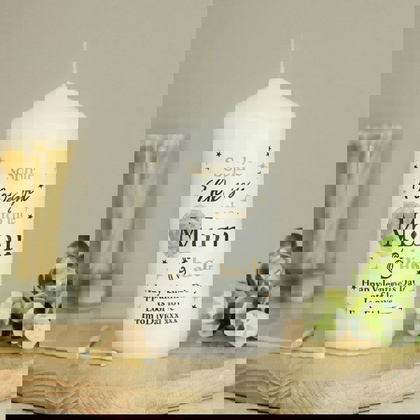 Personalised Memento Company Personalised To the Moon and Back... Pillar Candle