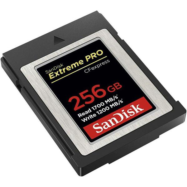 SanDisk Extreme PRO CFexpress Card Type B 1700MBs 256GB