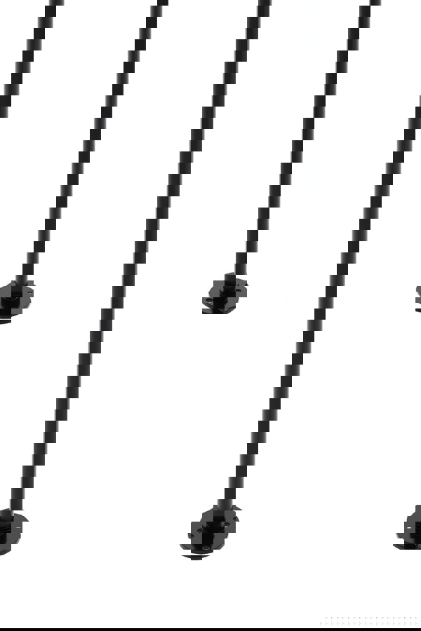 Living and Home 71cm/27.95 inch 2Pcs Black H-shaped Metal Table Legs Furniture Replacement Legs for Dining Table, Desks and Workbenches