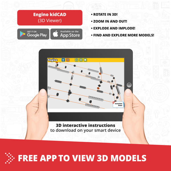 Engino Creative Builder: 10 Models Multimodel Set