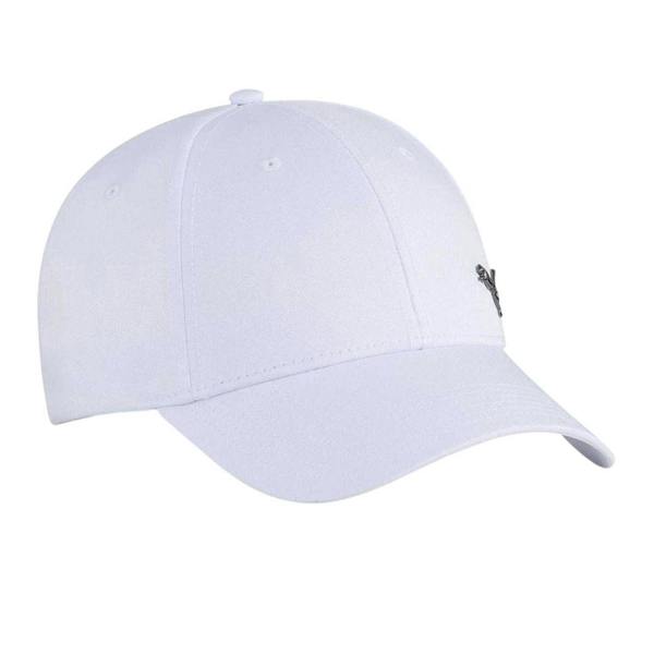 Puma Mens Essential Metal Logo Baseball Cap - Puma White - 