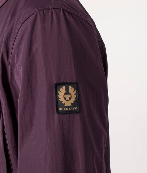 Belstaff Dark Garnet Staunton Overshirt Jacket - Purple