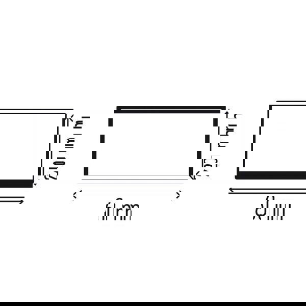 Durable Adhesive Warning Impact Protection Profiles S20 | 1 Metre | 5 Pack