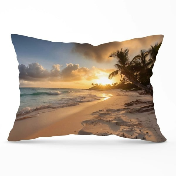 Warren Reed Sunrise In Paradise Cushions