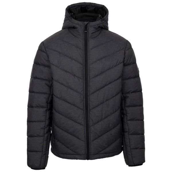 Trespass Mens Didmarton Padded Jacket - Dark Grey Marl
