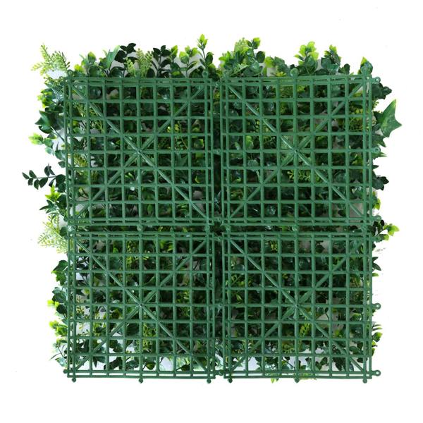 Premium Artificial Green Wall Panel 50cm x 50cm - Ivy - Evergreenery