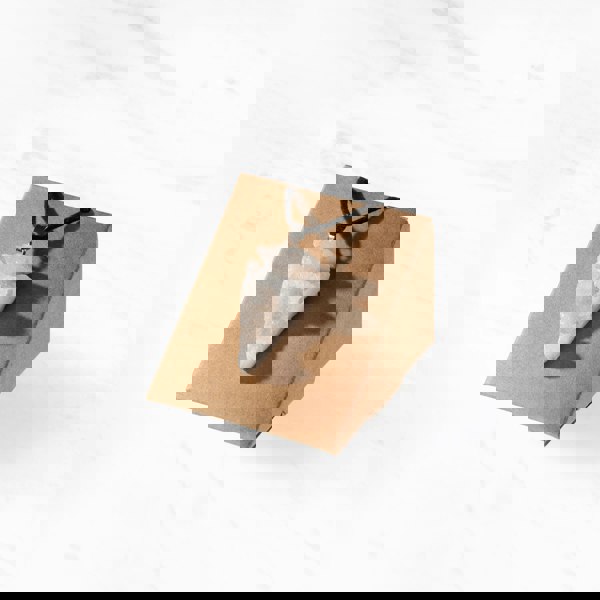 Myga Geode Gift set - Rough Stone and Pendant choice of 3 Colours