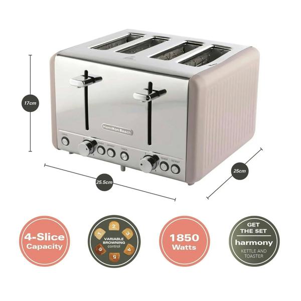 Hamilton Beach Harmony Kettle & Toaster Set - Cappuccino - Hamilton Beach UK