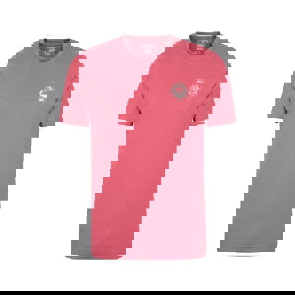 Mountain Warehouse Mens Compass Organic T-Shirt - Red