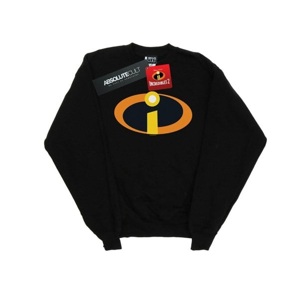 Disney Mens The Incredibles Costume Logo Sweatshirt - Black