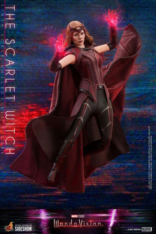 Hot Toys The Scarlet Witch WandaVision Action Figure 1:6 Scale Hot Toys 907935