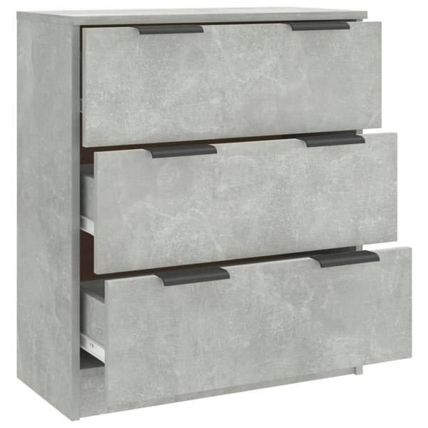 Berkfield Sideboard Concrete Grey 60x30x70 cm Engineered Wood