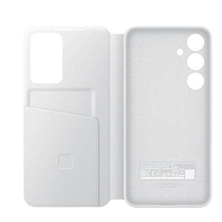 Samsung Galaxy S24 Plus Smart View Wallet Case White - EF-ZS926CWEGWW