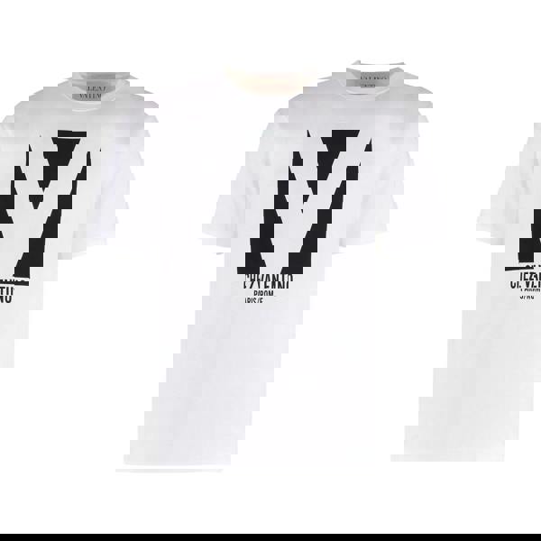 Valentino Chez Valentino Print Jersey T-Shirt   in  White