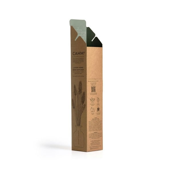 CAHM Smoked Cedar & Bergamot Reed Diffuser - Black