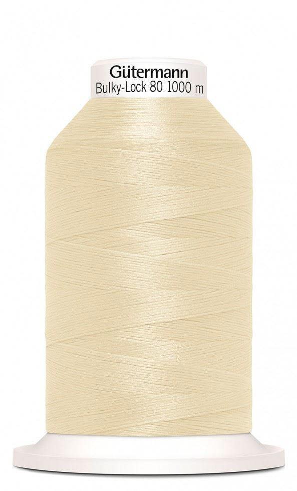 Gutermann Bulky Lock 80 Overlocker Thread 1000m Thread Suitable For Dressmaking