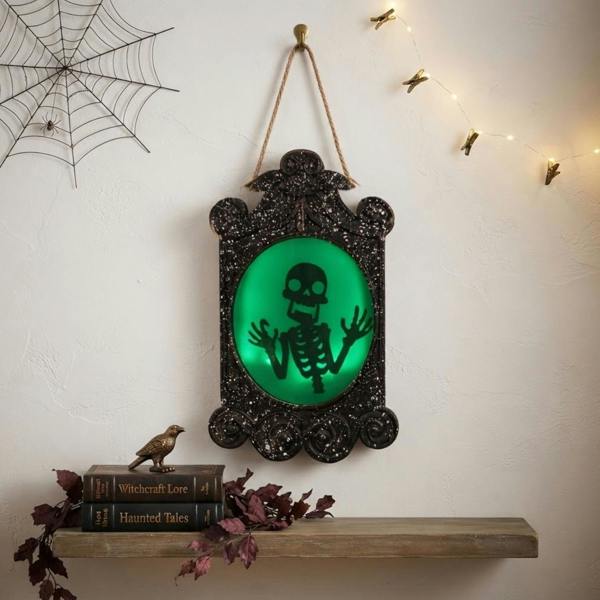 Garden Greatness Animated Gothic Vintage Halloween Mirror Frame