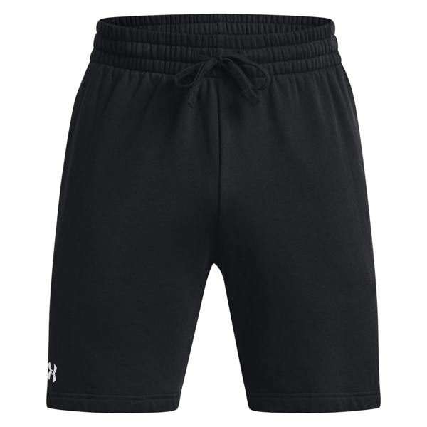 Under Armour Mens Rival Fleece Shorts - Black - 