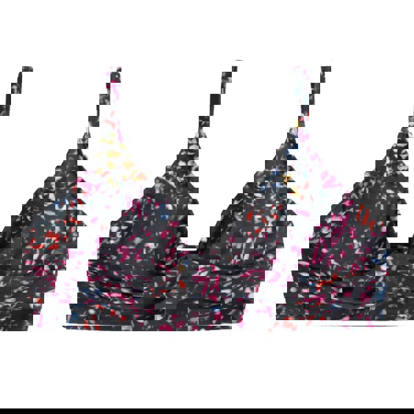 Animal Womens Bondi Wrap Bikini Top - Jet Black