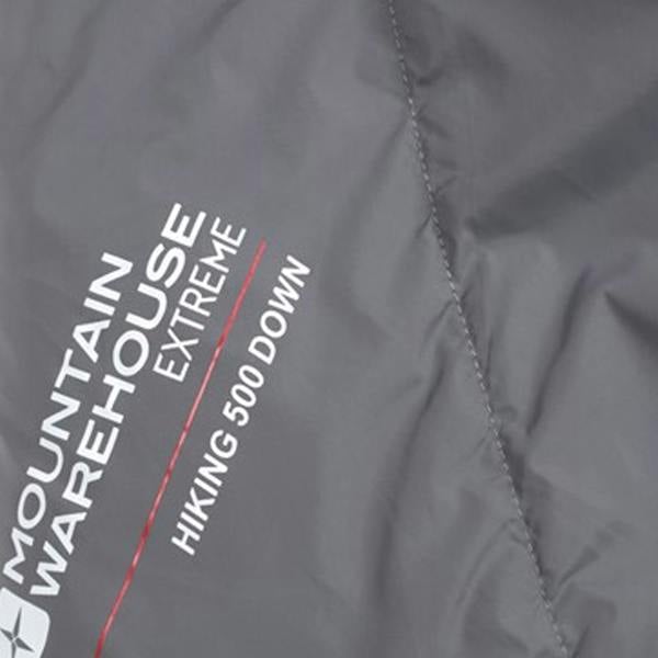 Mountain Warehouse Hiking 500 Down Sleeping Bag - Grey - 