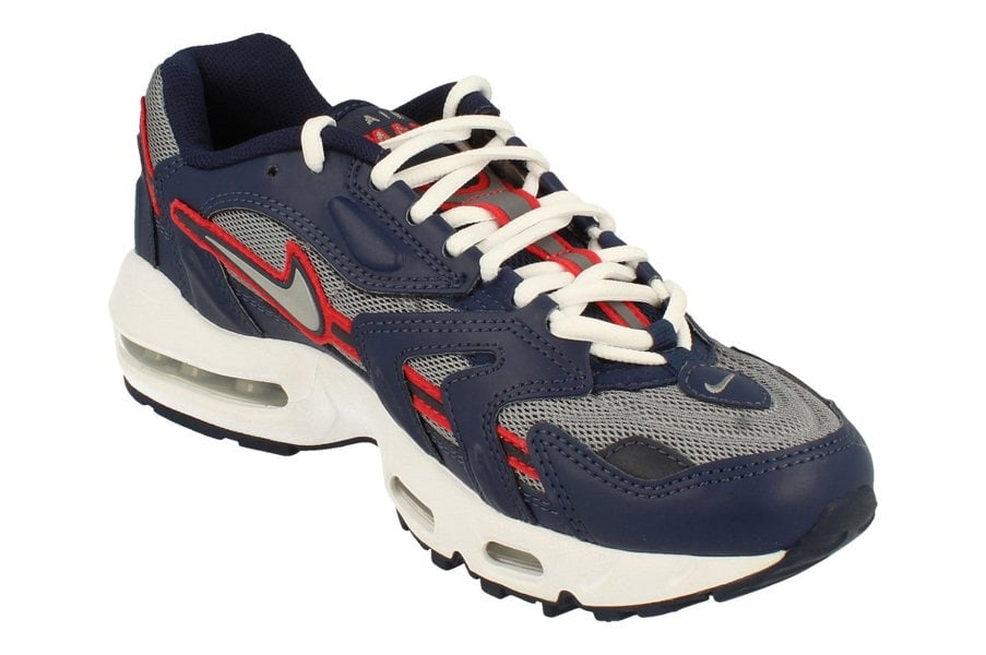 Nike Air Max 96 II Mens Db0251  400 - Midnight Navy Metallic Silver 400 - Photo 3
