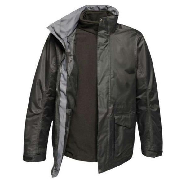 Regatta Professional Mens Hooded Padded Jacket - Traffic Black - 