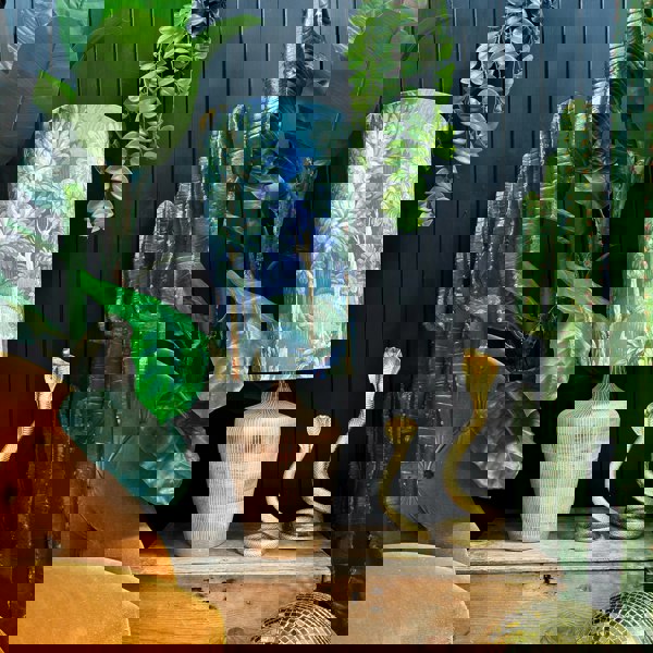 love frankie enchanted wood tube lampshade in emerald