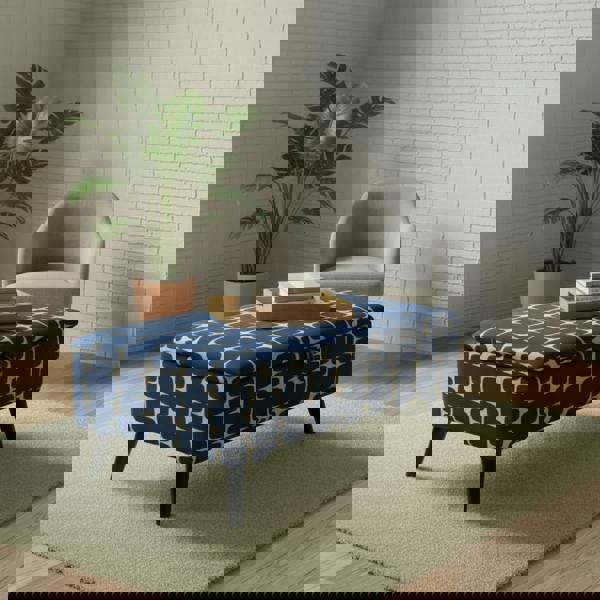 ISTOOLS Multi-Purpose Ottoman Storage Bench – Footstool Pouffe for Lounge with Hidden Storage