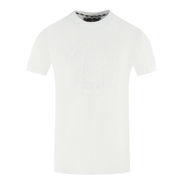 Aquascutum London Circle Logo T-Shirt - White