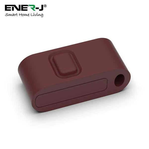 ENER-J Mini FOB Wireless Switch 1 Gang, Black  for ECO RANGE + 500W RF Receiver
