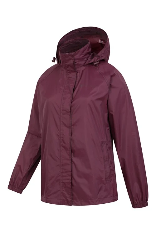 Mountain Warehouse Womens/Ladies Pakka II Waterproof Jacket - Dark Purple