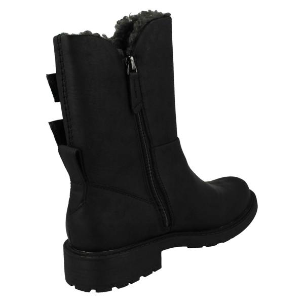 Clarks Ladies Clarks Warmlined Ankle Boots Orinoco2 Buckle