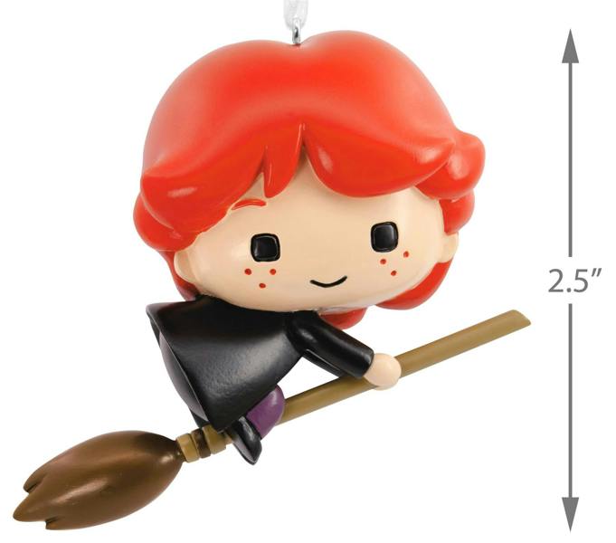 Hallmark Harry Potter - Ron Weasley on Broomstick Christmas Tree Ornament