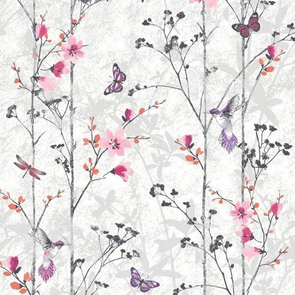 Muriva Eden Floral Wallpaper Roll