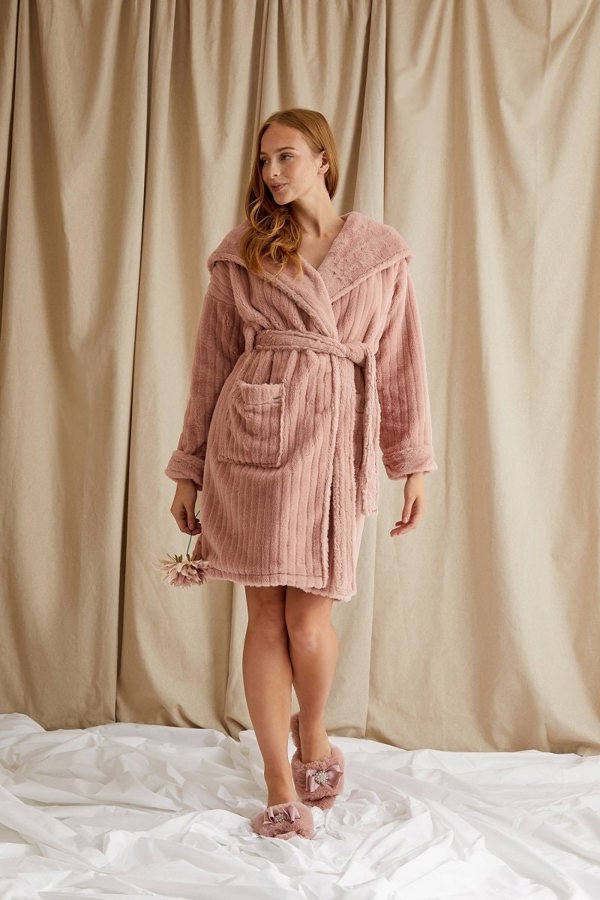 Cloud Robe in Dusky PinkNightwear
