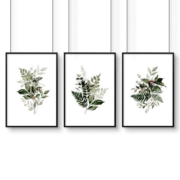 Wall art for bedroom wall | set of 3 wall art prints