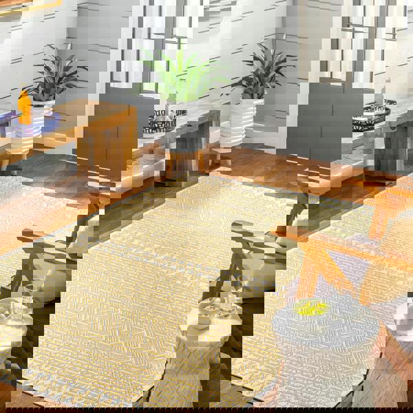 Livabliss Eagean-Global Yellow Ivory Off-White In- & Outdoor Rug